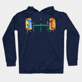 Beer Pong | Table Tennis, Beer Cans & Alcohol Hoodie